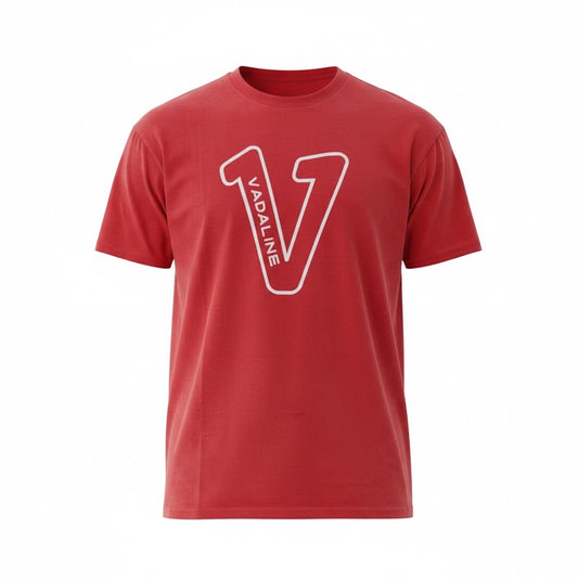 V Logo Red/White T-shirt
