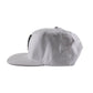 V Logo White/Black Snapback Hat