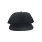 V Logo Black/Black Snapback Hat