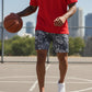 VADALINE GRAY PAISLEY SHORTS