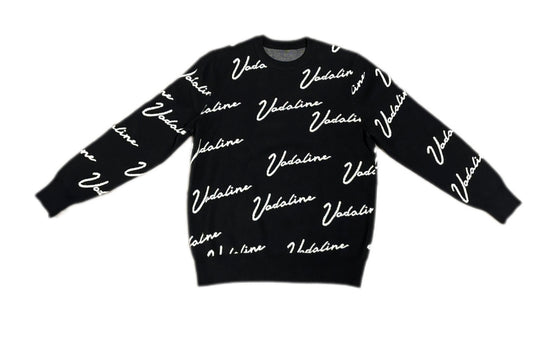 Vadaline signature sweater black/white