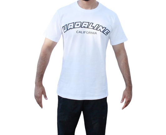 Vadaline embroidery white T-shirt