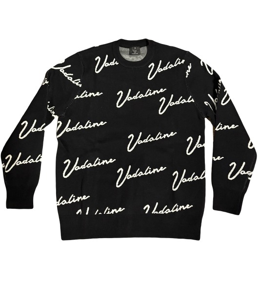 VADALINE signature black/white sweater