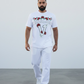 Vadaline White Floral Tshirt