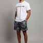 VADALINE GRAY PAISLEY SHORTS