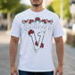 Vadaline White Floral Tshirt