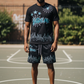 VADALINE BLACK MESH SHORTS