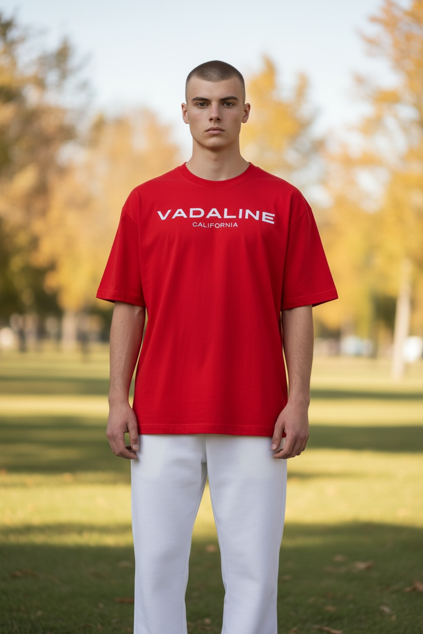 VADALINE Signature Red T-Shirt