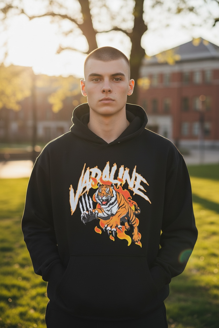 VADALINE tiger hoodie