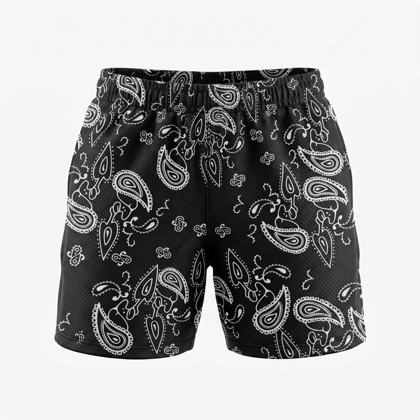 VADALINE BLACK PASILEY SHORTS