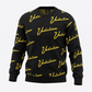 VADALINE signature black/gold sweater