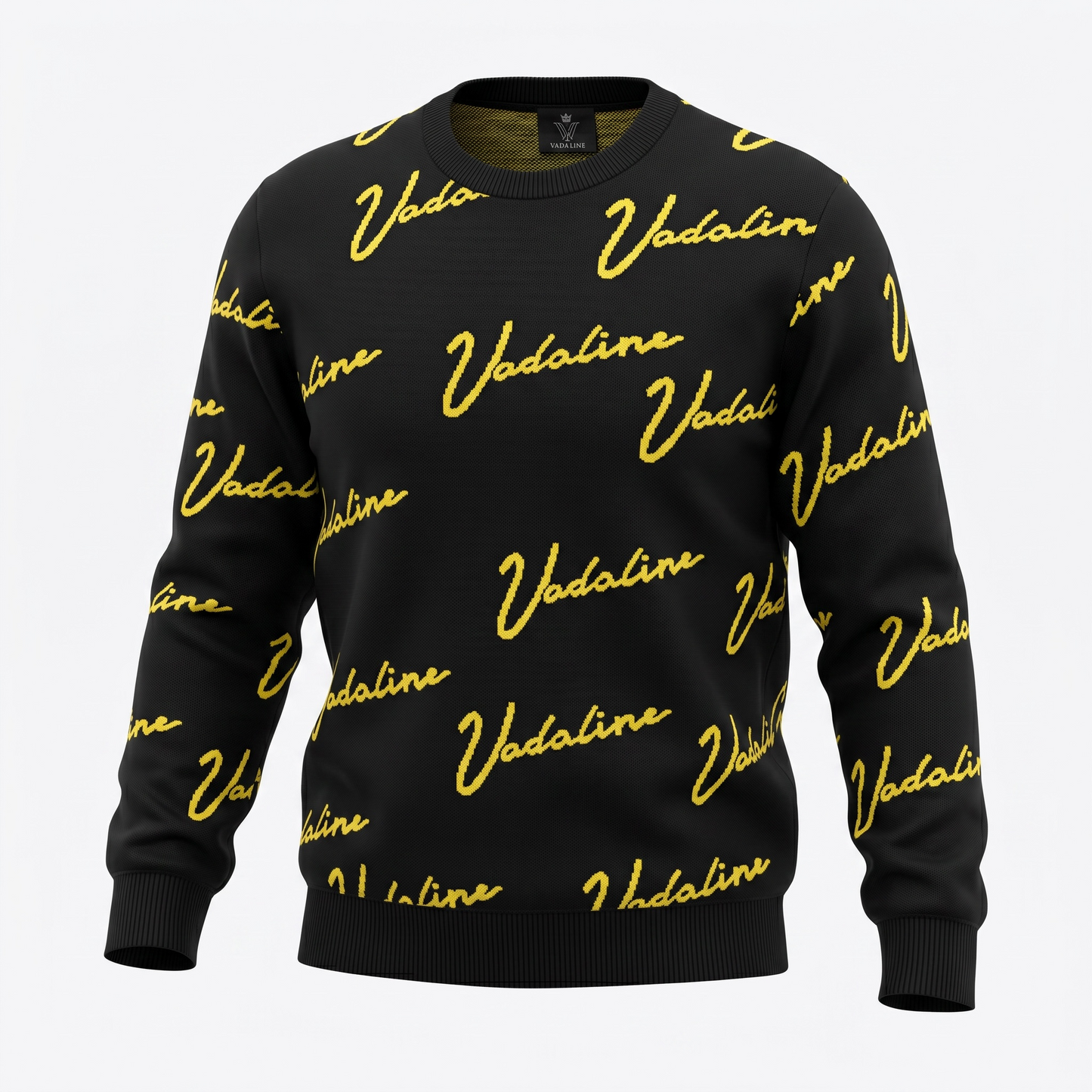 VADALINE signature black/gold sweater