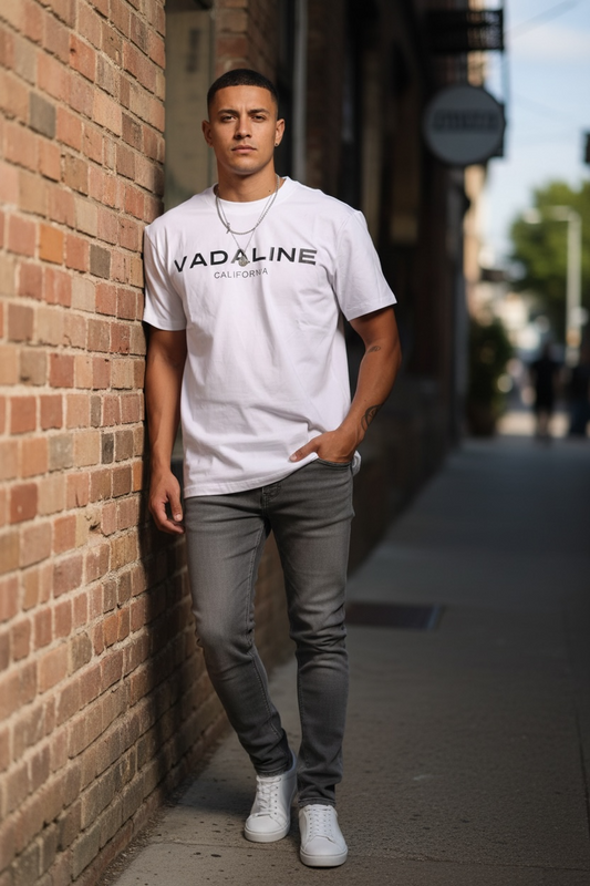 VADALINE Signature White T-Shirt