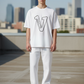 V Logo White T-shirt