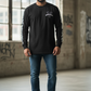 Old English black vadaline long sleeve shirt