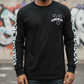 Old English black vadaline long sleeve shirt