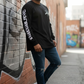 Old English black vadaline long sleeve shirt