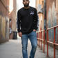 Old English black vadaline long sleeve shirt