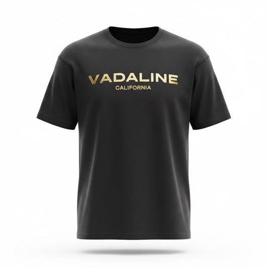 VADALINE Signature Black/Gold T-Shirt