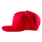V Logo Red Snapback Hat