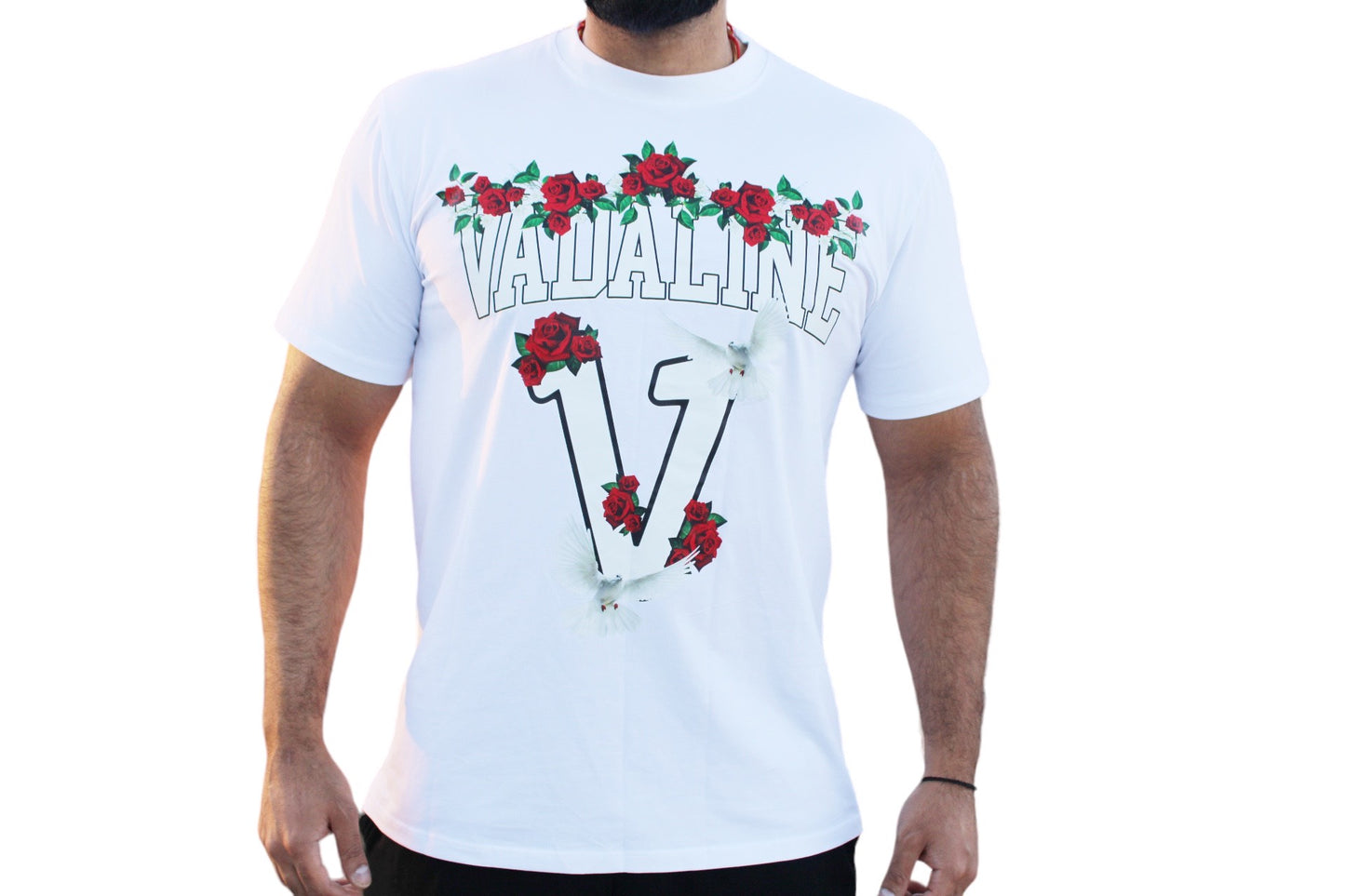 Vadaline White Floral Tshirt