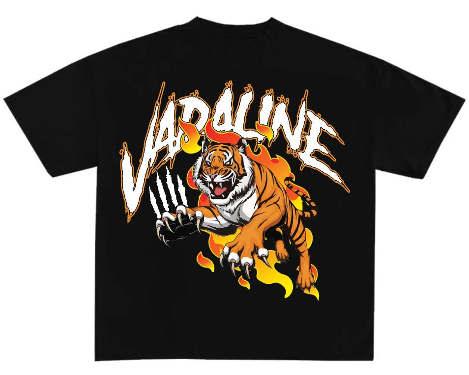 VADALINE TIGER BLACK T-SHIRT