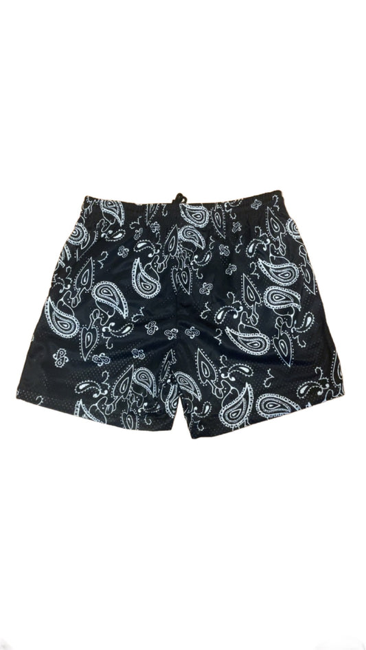 VADALINE BLACK PASILEY SHORTS