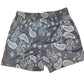 VADALINE GRAY PAISLEY SHORTS