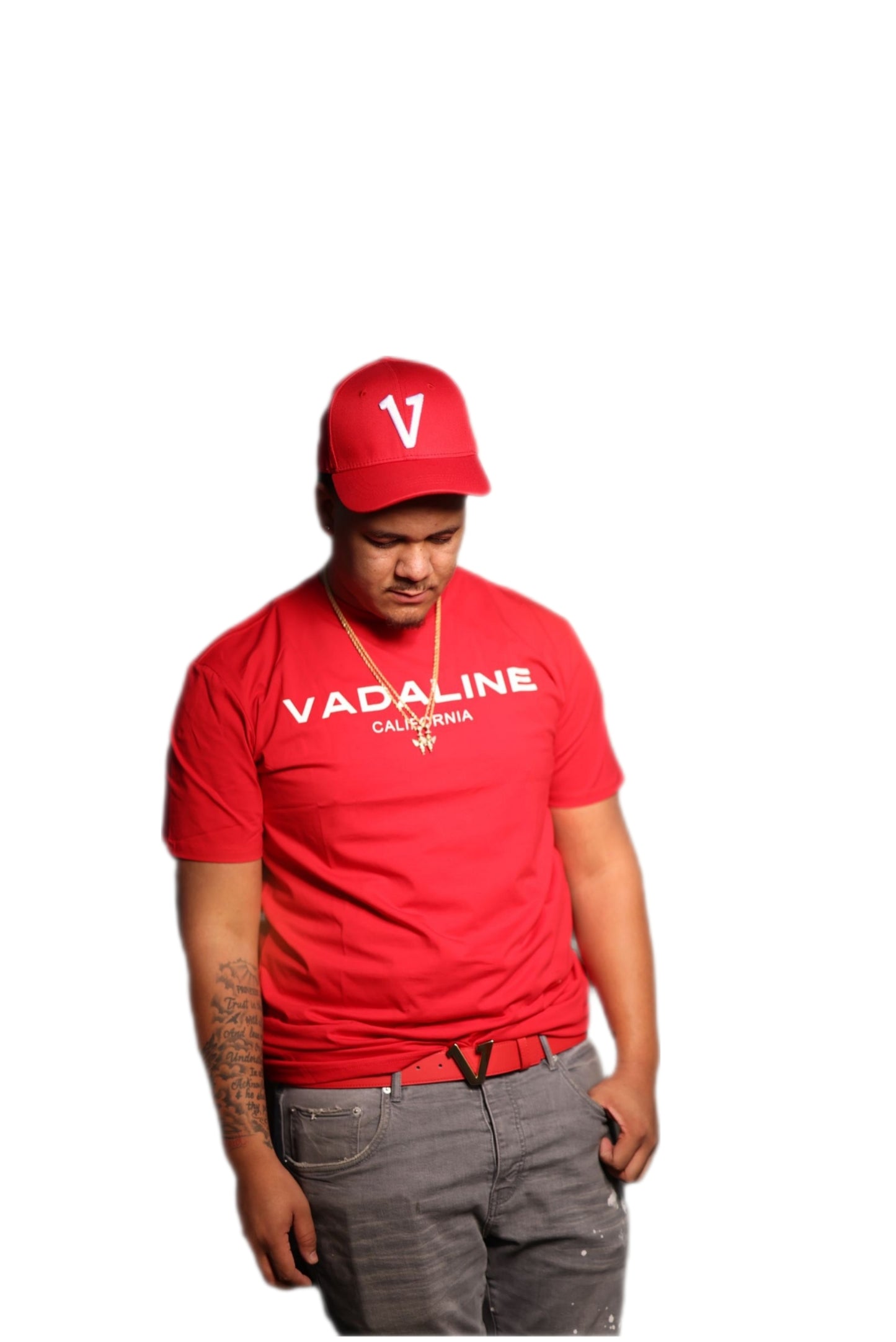 VADALINE Signature Red T-Shirt