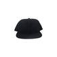 V Logo Black/Black Snapback Hat