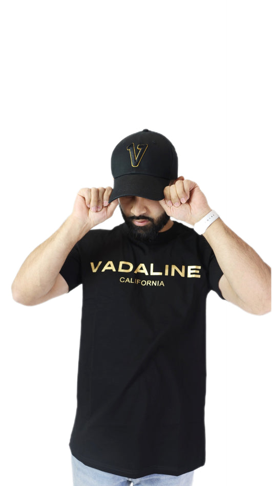 VADALINE Signature Black/Gold T-Shirt