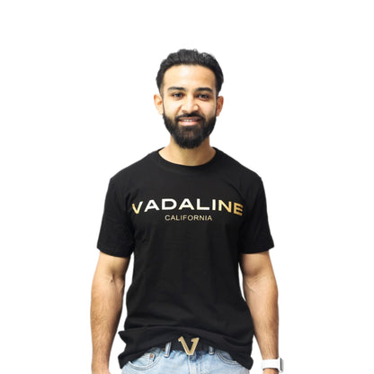 VADALINE Signature Black/Gold T-Shirt