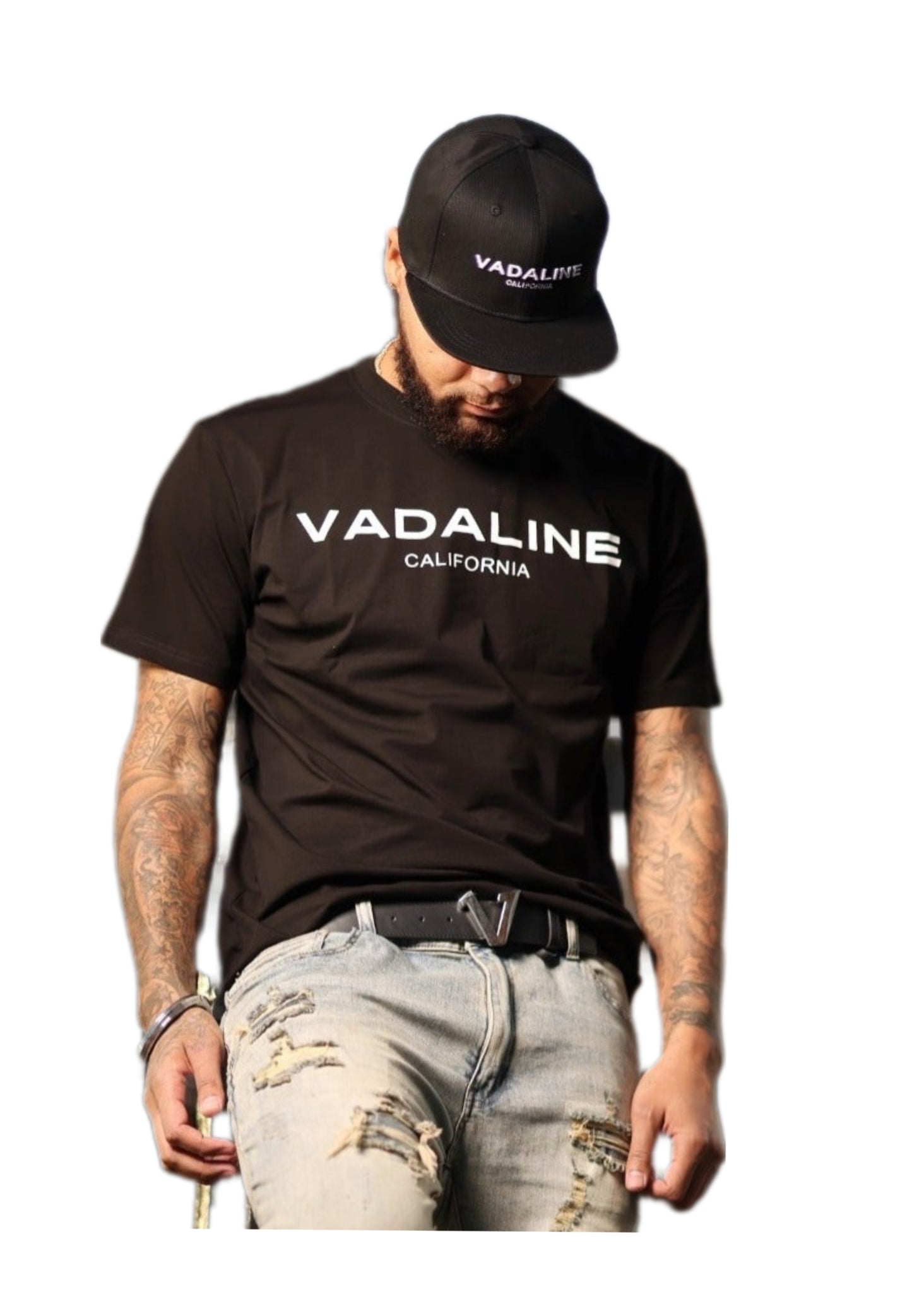 VADALINE Signature Black T-Shirt