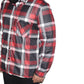 Relaxed Fit Red Flannel Shirt